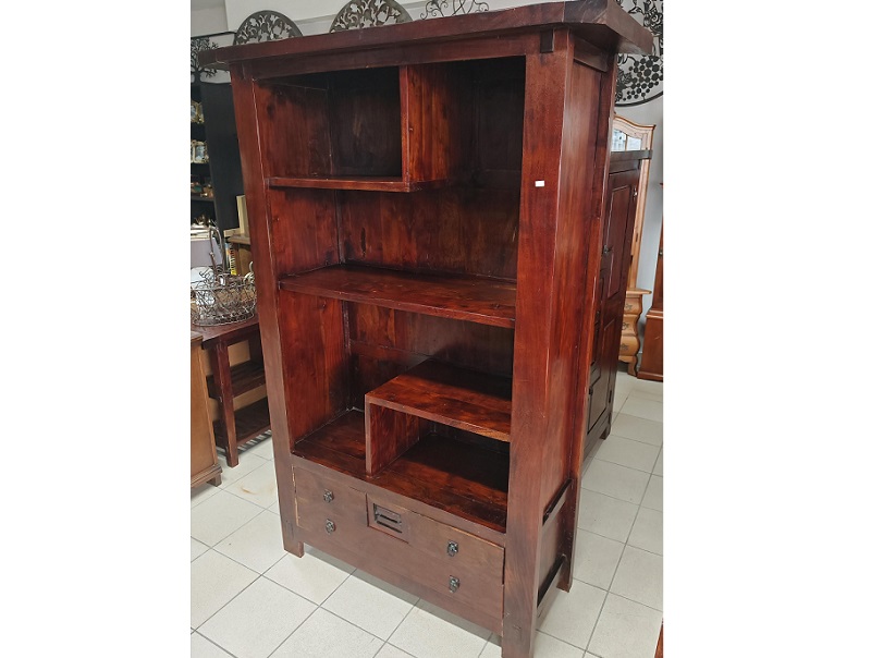 K-823.Knihovňa teak
