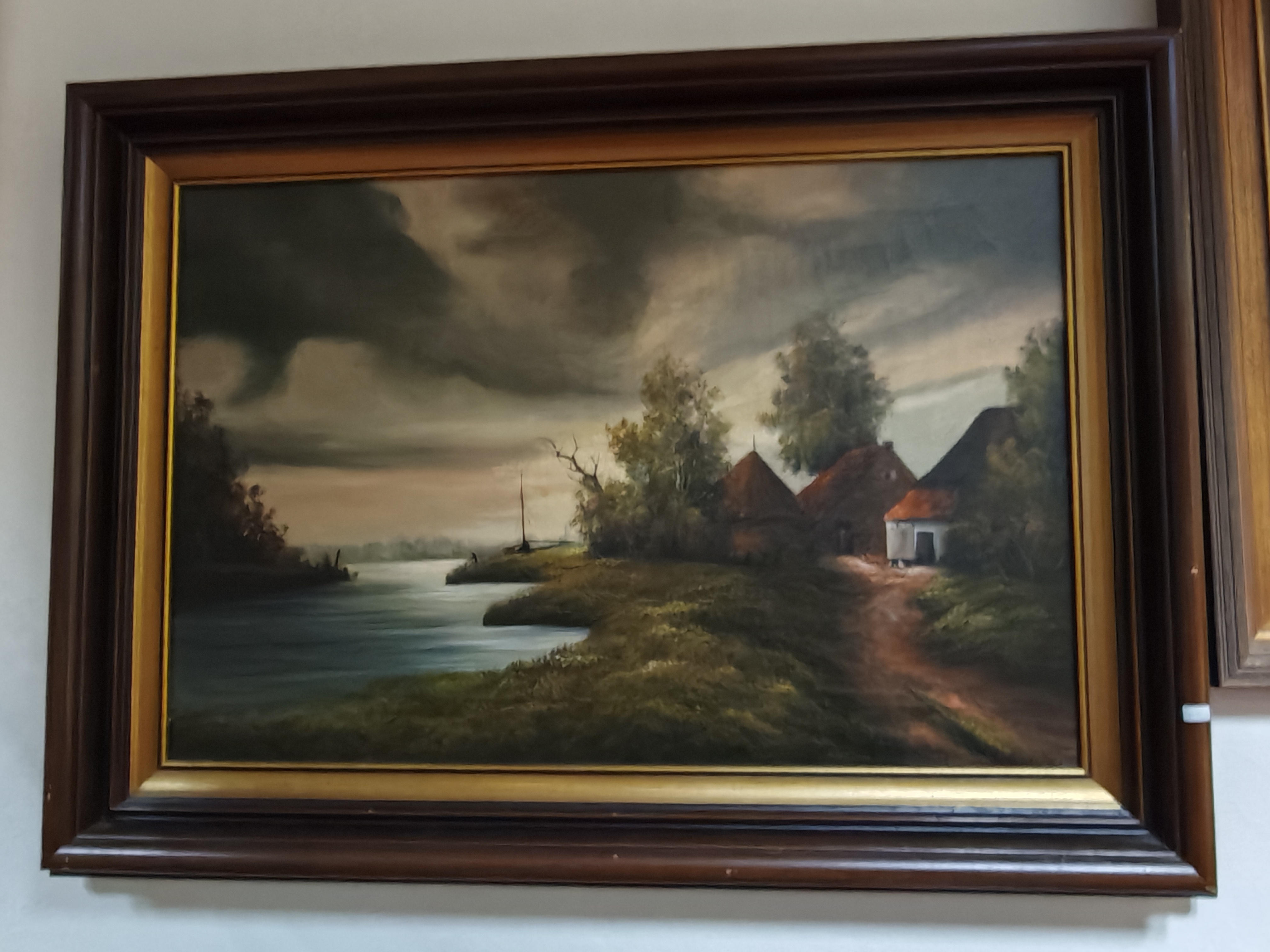 OB-457.Obraz olej na plátne