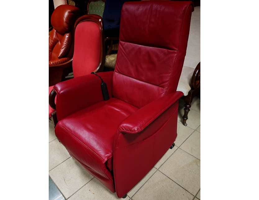 B-103.Kreslo kožené relax