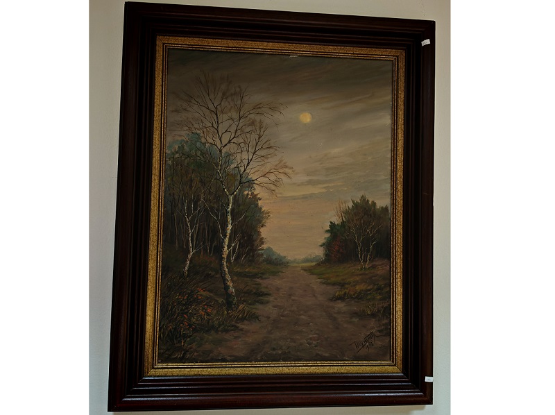 OB-459.Obraz olej na plátne