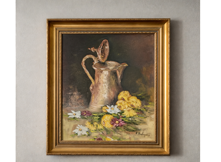 OB-462. Obraz olej na plátne