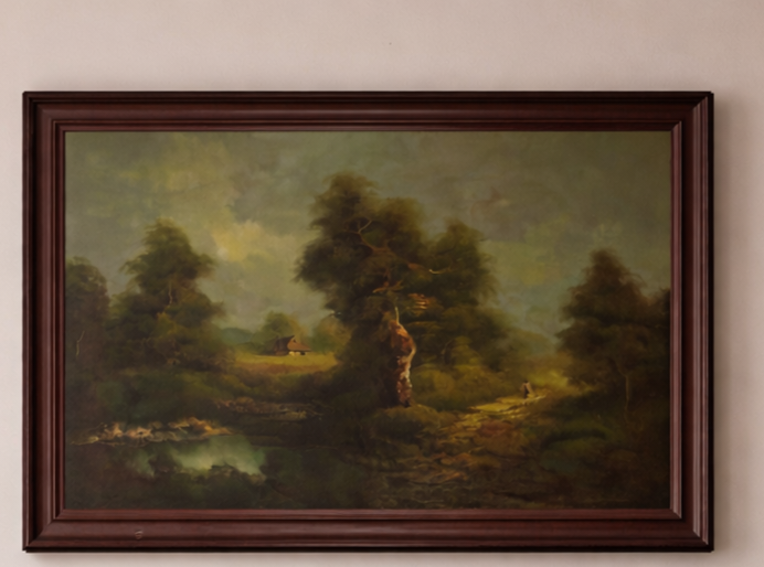 OB-464. Obraz olej na plátne