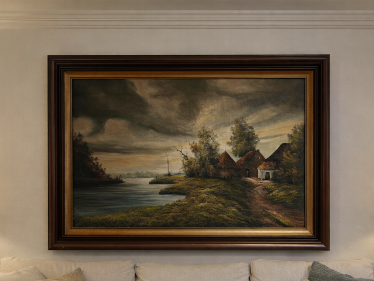 OB-457. Obraz olej na plátne