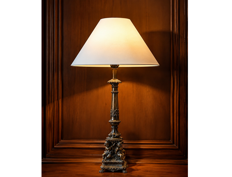 LL-140. Lampa mosadzná