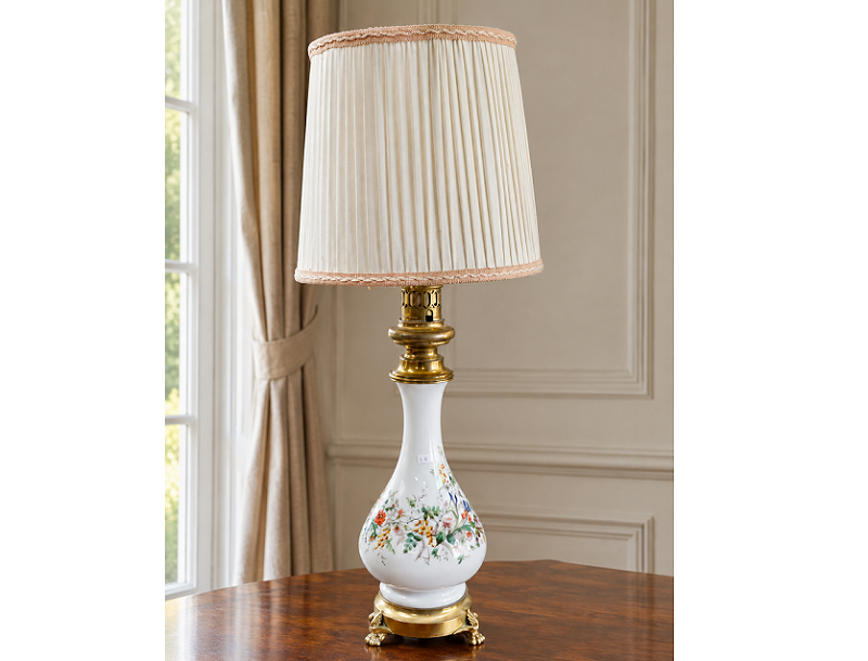 LL-153. Francúzska lampa z 19stor. v štýle Napoleón 3