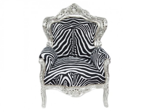 822.Kreslo zebra